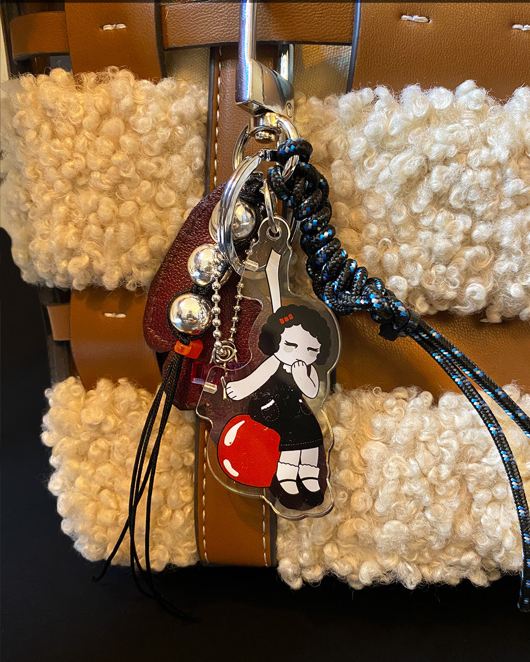 Porte clé "Les Besties"